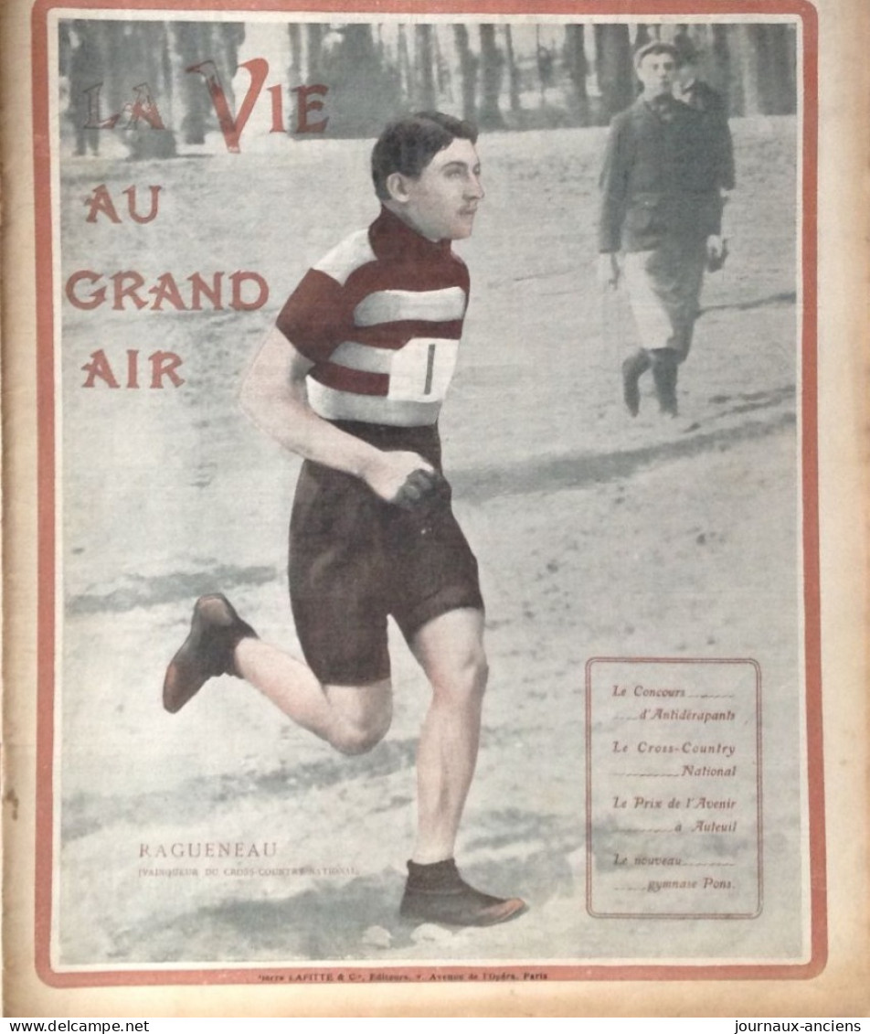 1904  LE CROSS CONTRY NATIONAL - RAGUENEAU - PARC DE SAINT CLOUD - SOCIÉTÉ ATHLÉTIQUE MONTROUGE - RACING CLUB DE FRANCE - 1900 - 1949