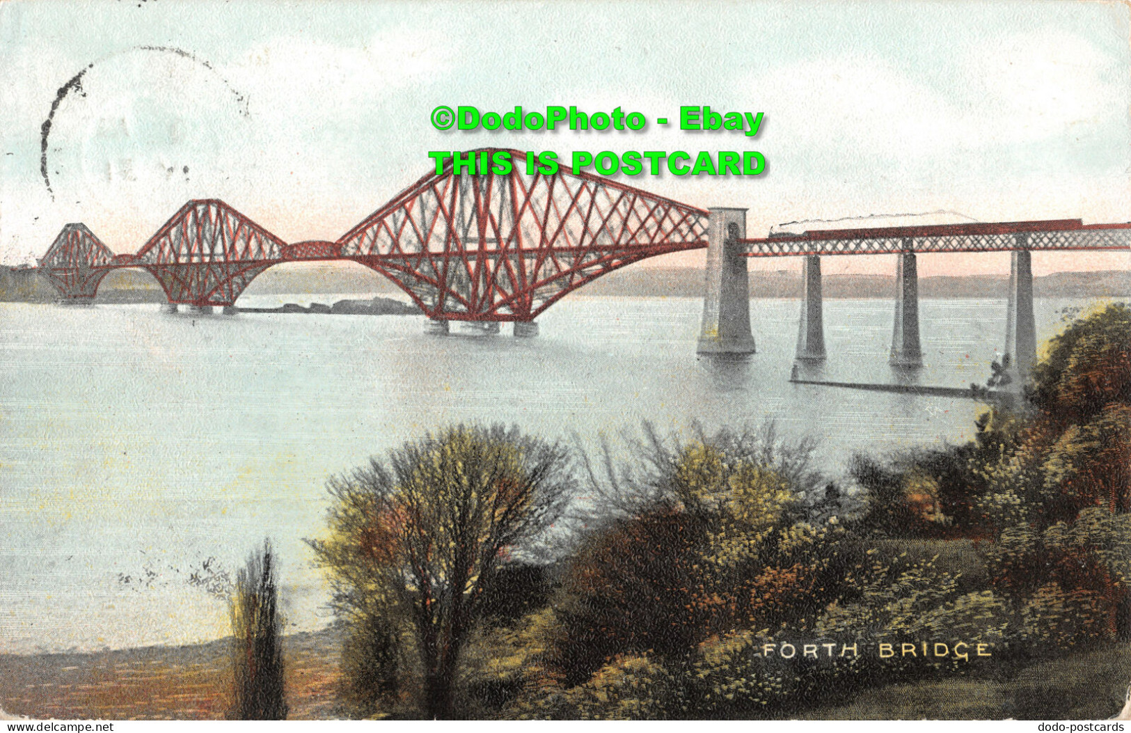 R437411 Forth Bridge. Caldwell Bros. Series. 1907 - Wereld