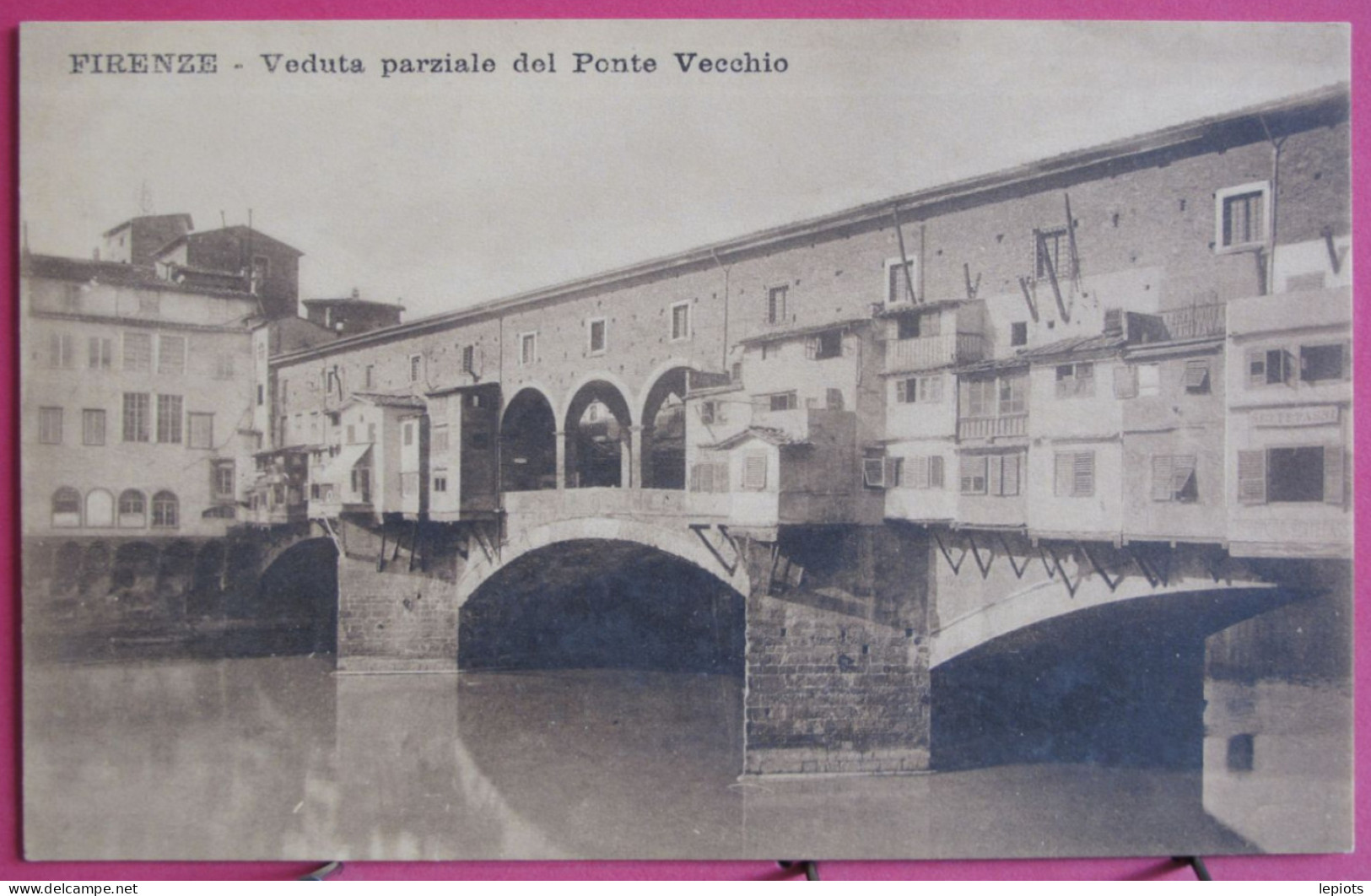 Visuel Pas Très Courant - Italie - Firenze - Veduta Parziale Del Ponte Vecchio - Firenze (Florence)