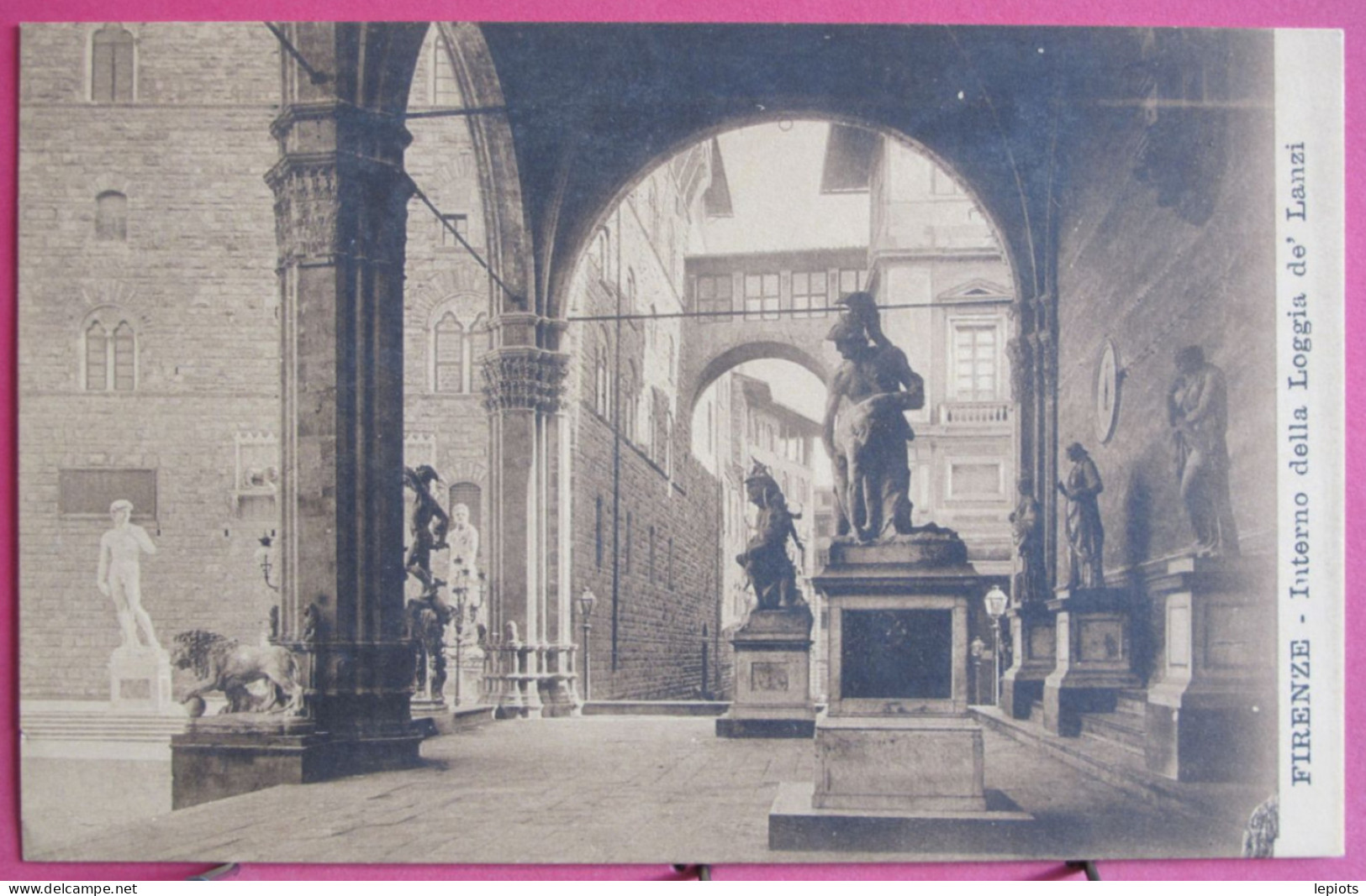 Italie - Firenze - Interno Della Loggia De' Lanzi - Firenze (Florence)