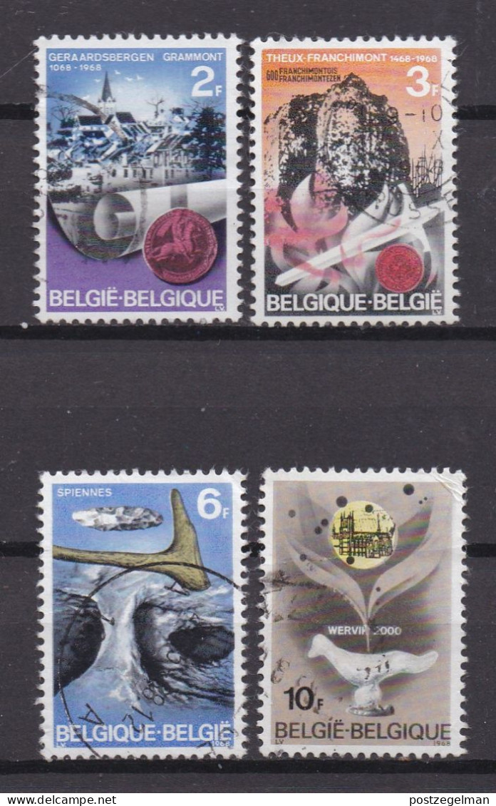 BELGIUM,1967, Used Stamp(s), Historical Series , M1503-1506 , Scan 10450, - Oblitérés