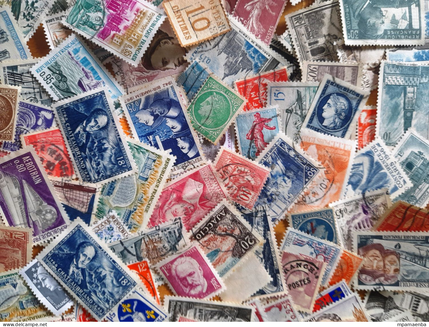 + De 500 Timbres Français Oblitérés. - Lots & Kiloware (mixtures) - Max. 999 Stamps