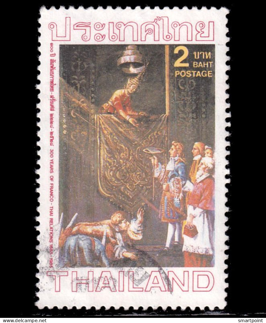 Thailand Stamp 1985 300 Years Of Franco-Thai Relations 2 Baht - Used - Thaïlande