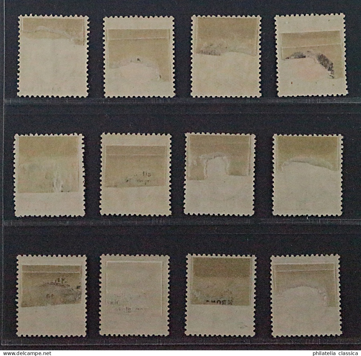 1931, ISLAND 156-67 König Christian, 1 E.-10 Kr. Komplett, Originalgumm 2600,-€ - Neufs