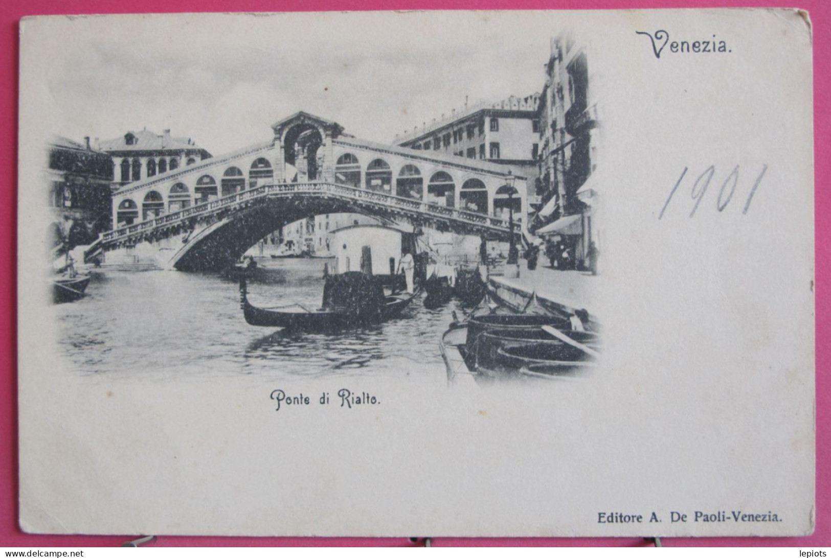 Lot De 10 CPA Précurseur - Toutes Scannées - Italie - Venezia - Même Série - Datées 1901 - Venezia