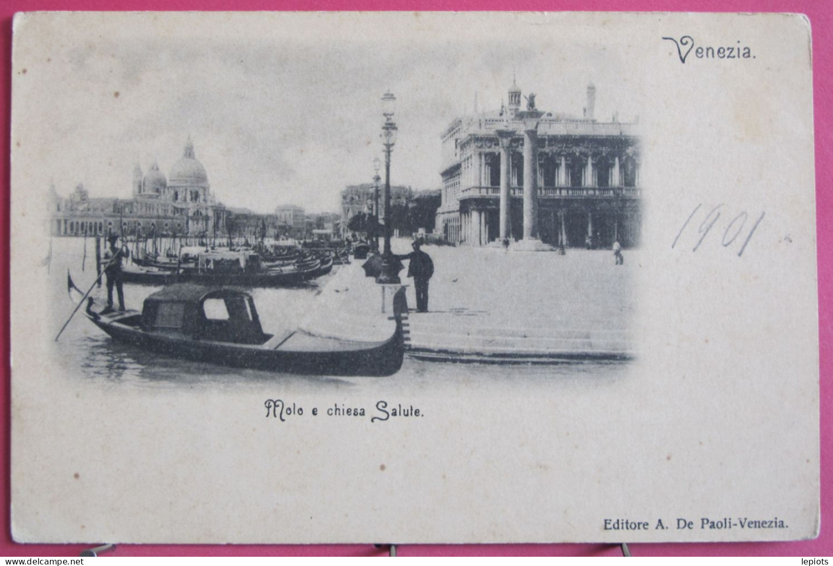 Lot de 10 CPA précurseur - Toutes scannées - Italie - Venezia - Même série - Datées 1901