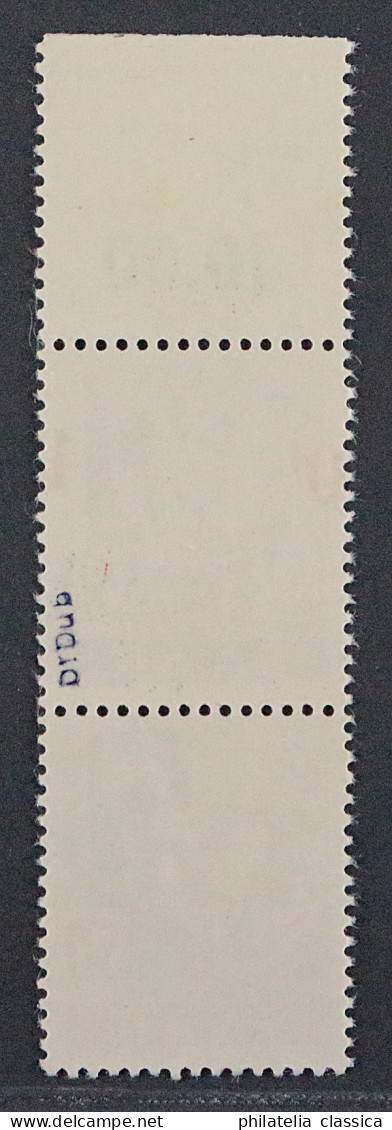 SAARLAND 235 II F ** Paar Mit + Ohne Aufdruck, Postfrisch, Fotoattest KW 3000,-€ - Unused Stamps