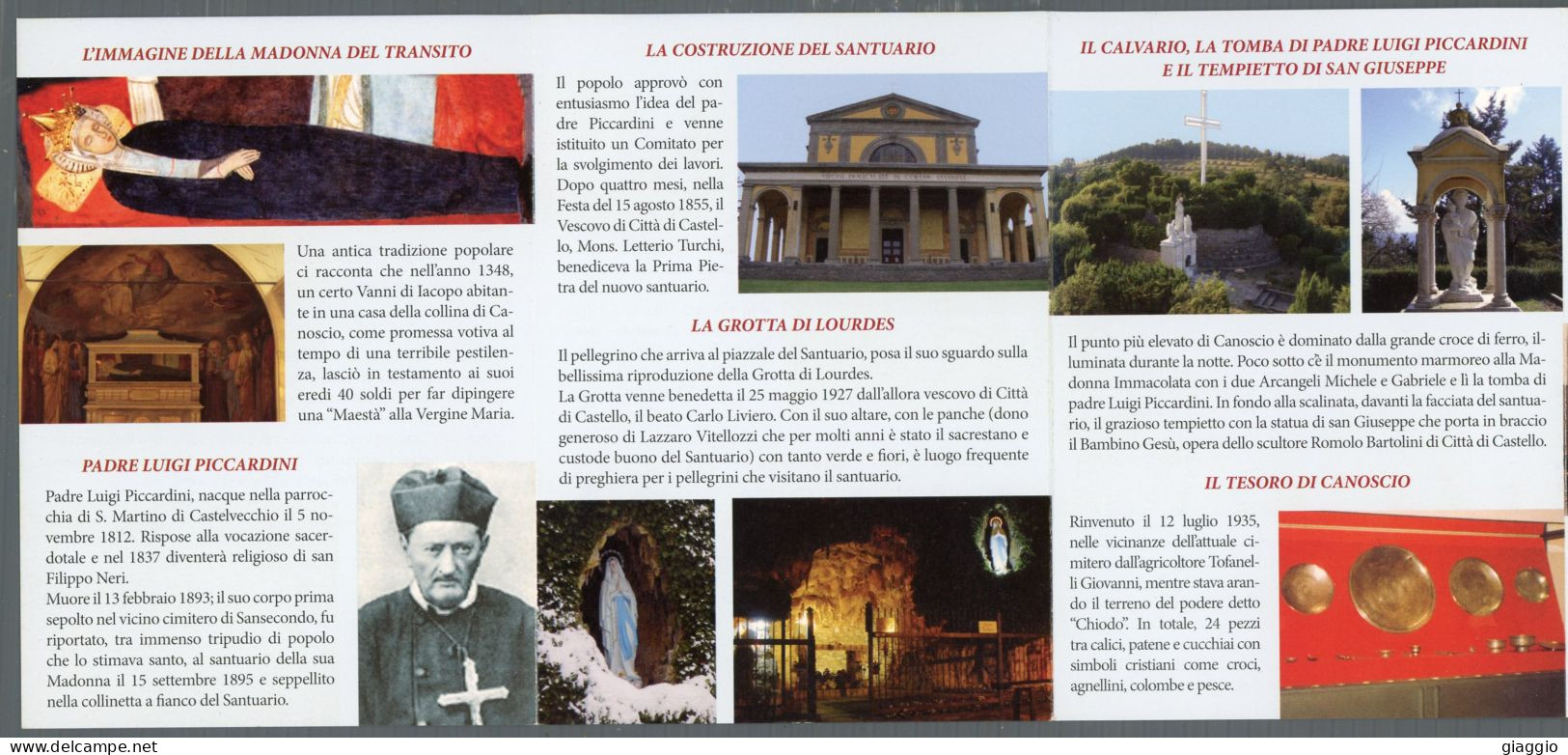 °°° Santino N. 9158 - La Basilica Di Canoscio °°° - Religion &  Esoterik