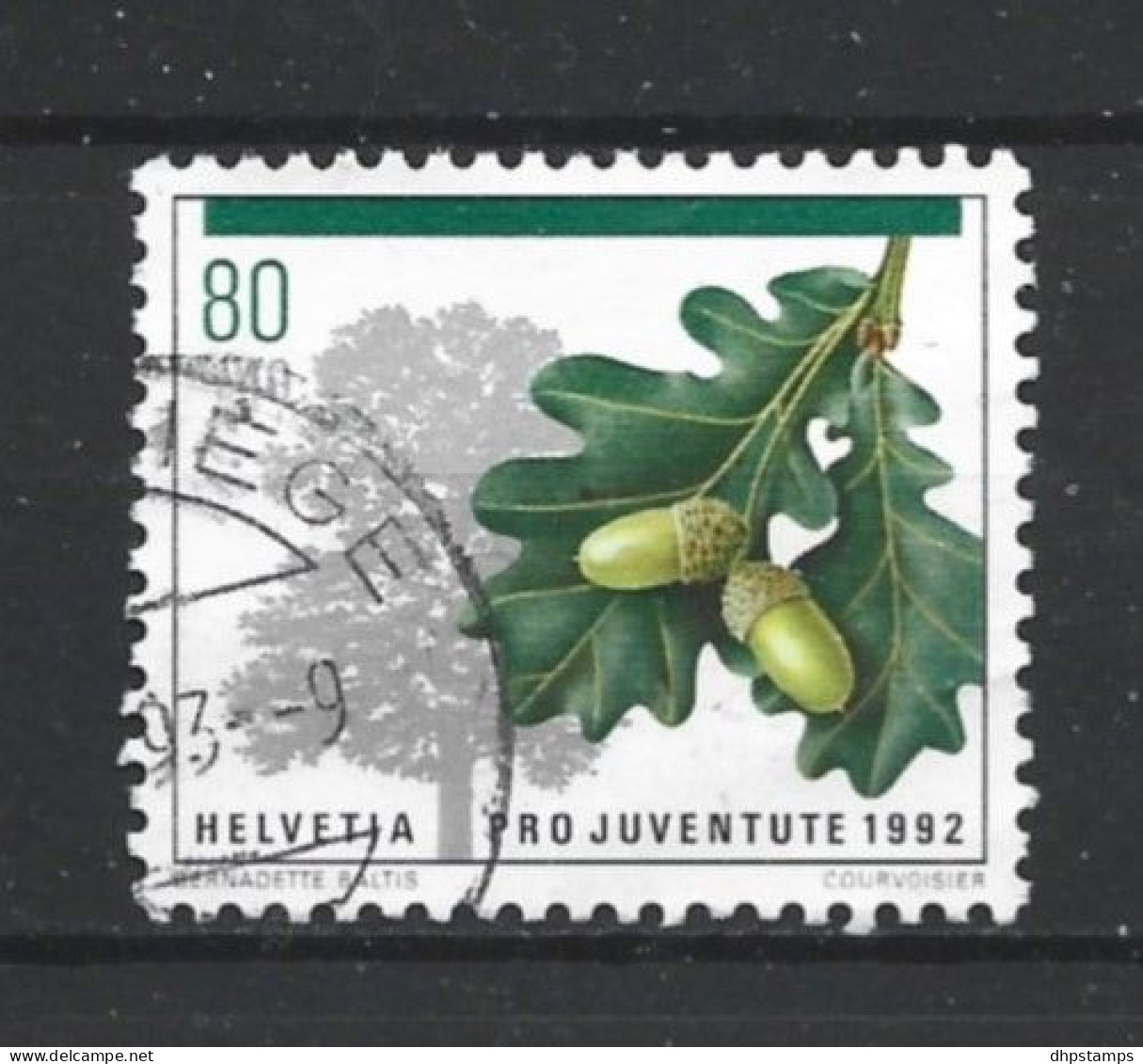 Switzerland 1992 Trees Y.T. 1414 (0) - Used Stamps