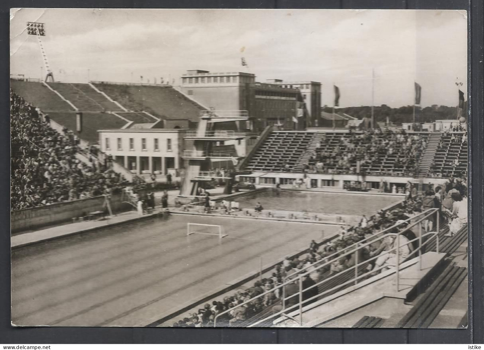 Germany, Leipzig, Schwimmstadion, Swimming Stadium, 1962 - Leipzig