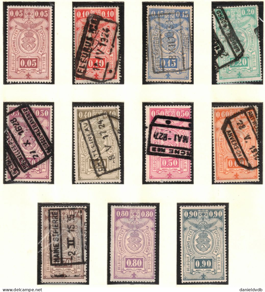 Chemins de Fer 1879-1939, Colis-Postaux, Journaux, Bagages Collection bien fournie sur pages SC SAFE N°266 Cote 856 €