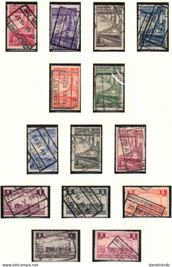 Chemins de Fer 1879-1939, Colis-Postaux, Journaux, Bagages Collection bien fournie sur pages SC SAFE N°266 Cote 856 €