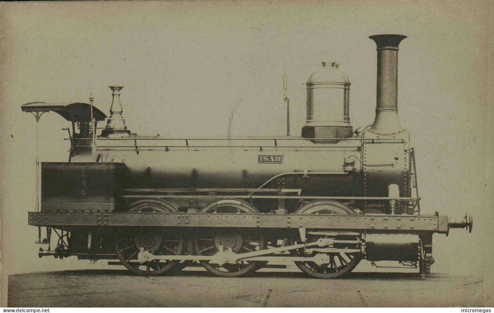 Locomotive "Isar", Borsig 1865 - Trains