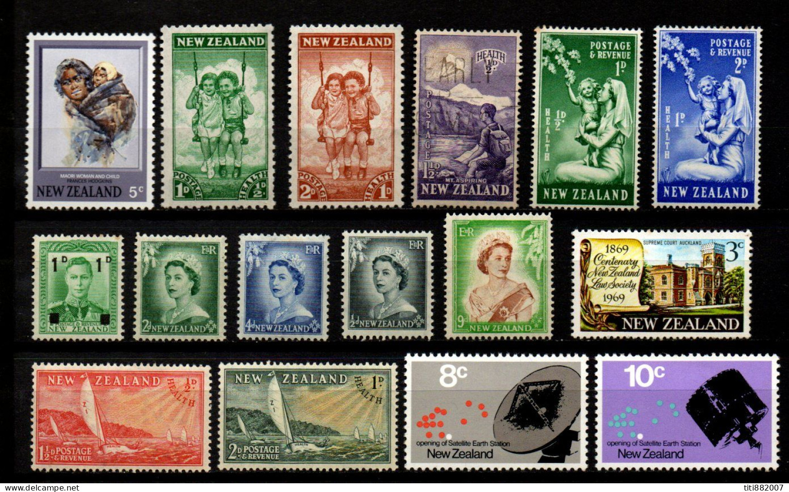 NOUVELLE  ZELANDE   /  NEW ZEALAND    -   Petit  LOT  De  Neufs  * - Colecciones & Series