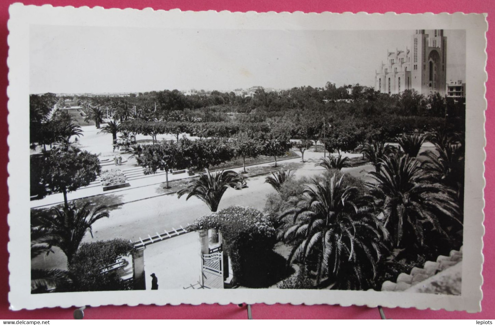 Maroc - Casablanca - Sacré Cœur Et Parc Lyautey - 1948 - Casablanca