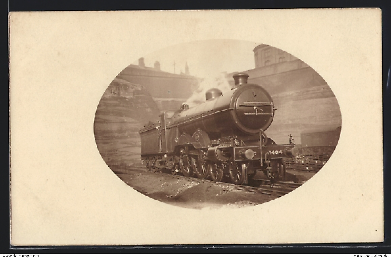 Pc Great Northern Railway, Engine No. 1404, Superheater Atlantic  - Trains