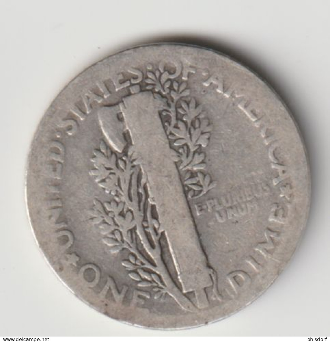 U.S.A. 1926: Dime, Silver, KM 140 - 1916-1945: Mercury (kwik)