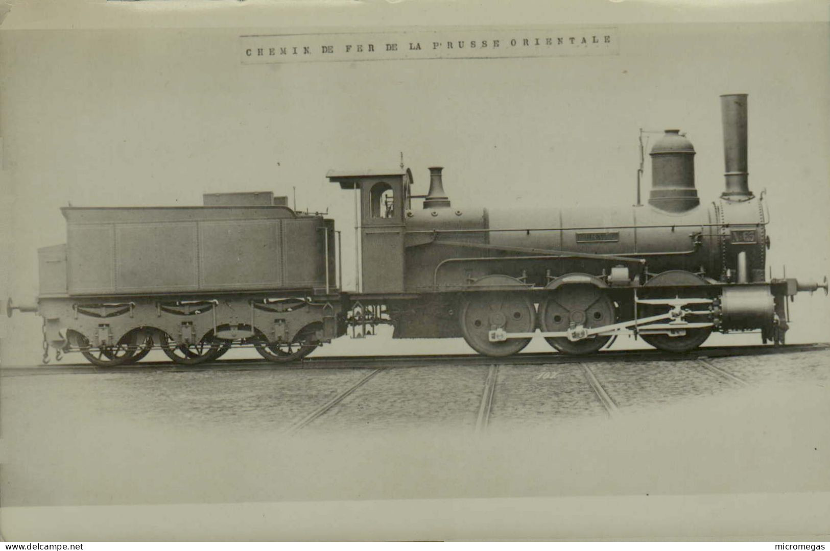 Reproduction "La Vie Du Rail" - Machine 030 N° 63 "Perval", Borsig 1868 - Ternes