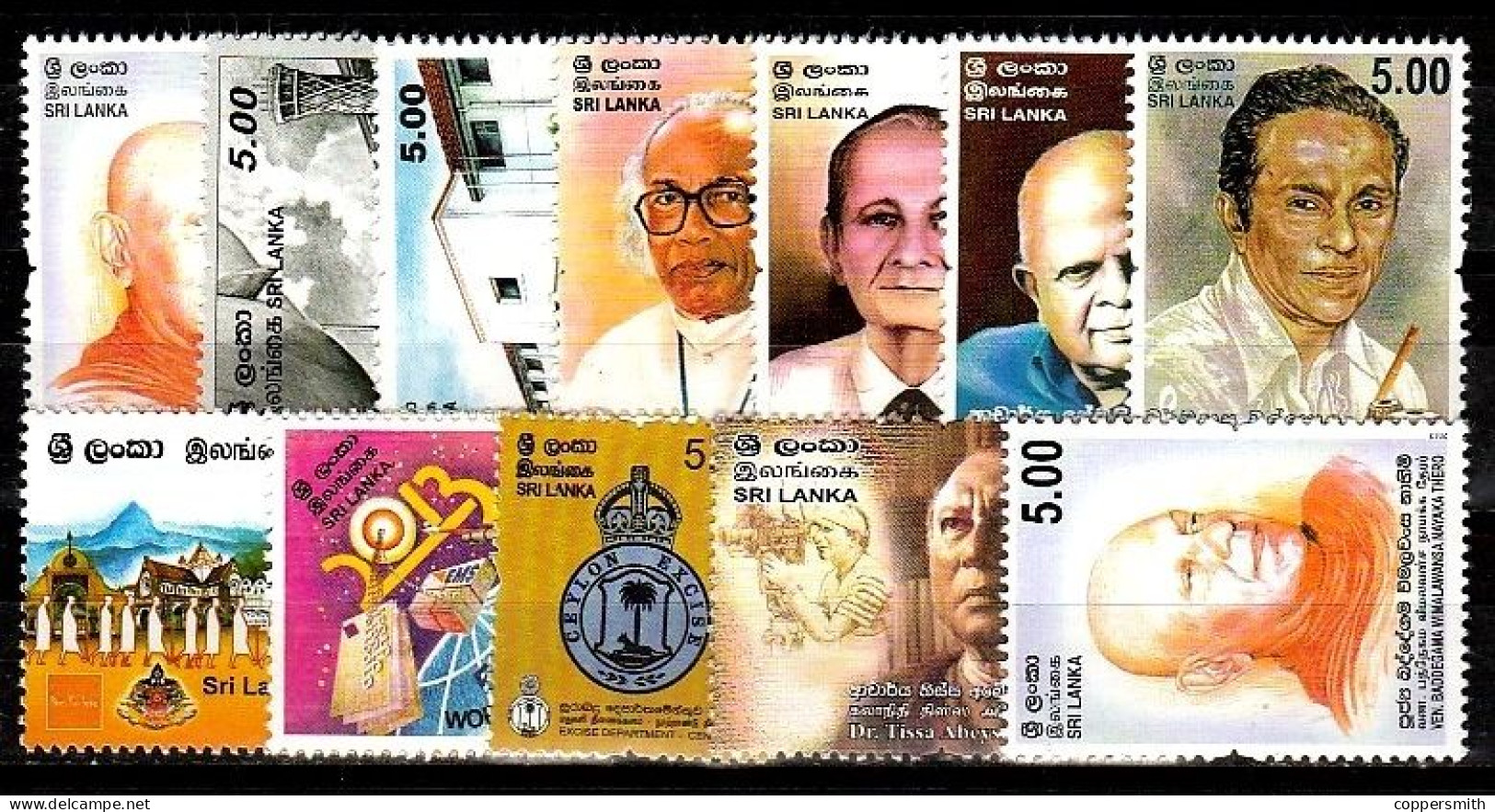 (0986-1016) Sri Lanka  Los 2013-2 ** / Mnh  Michel Ex 1946-1980 - Sri Lanka (Ceilán) (1948-...)