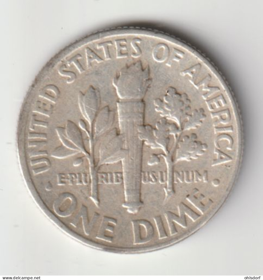 U.S.A. 1964: Dime, Silver, KM 195 - 1946-...: Roosevelt