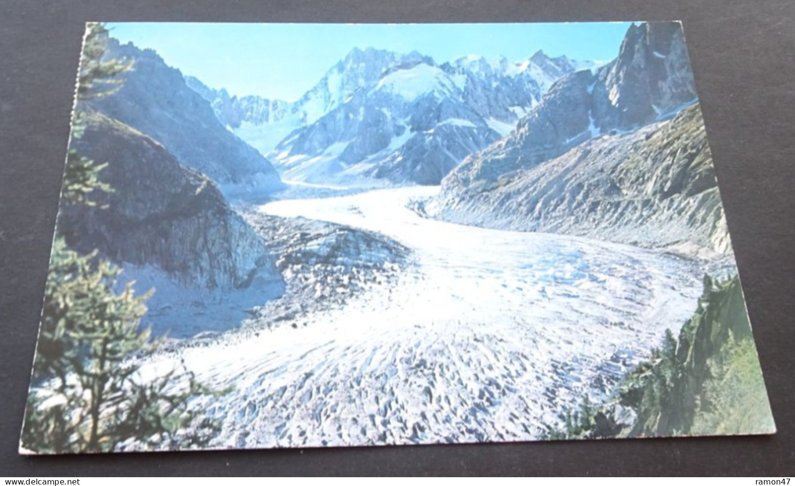 Chamonix Mont Blanc - Montenvers - Le Glacier De La Mer De Glace Et Les Grandes Jorasses - Ediz. SACAT, Torino - Chamonix-Mont-Blanc