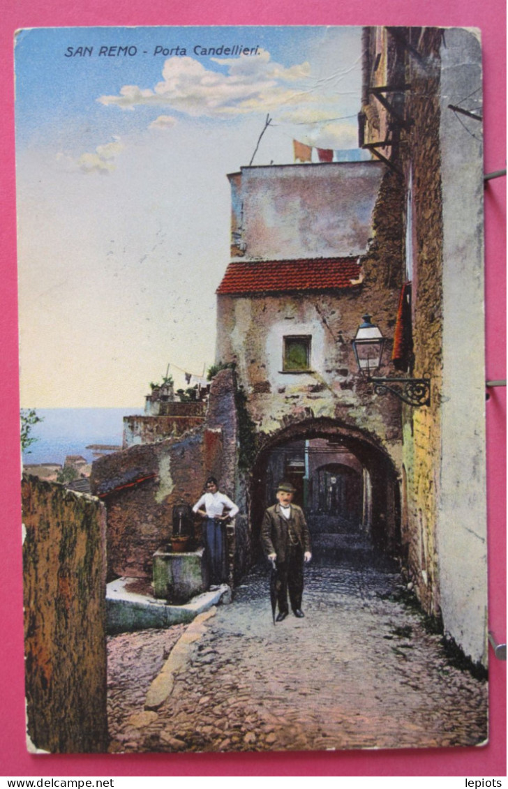 Italie - San Remo - Porta Candellieri - 1922 - San Remo