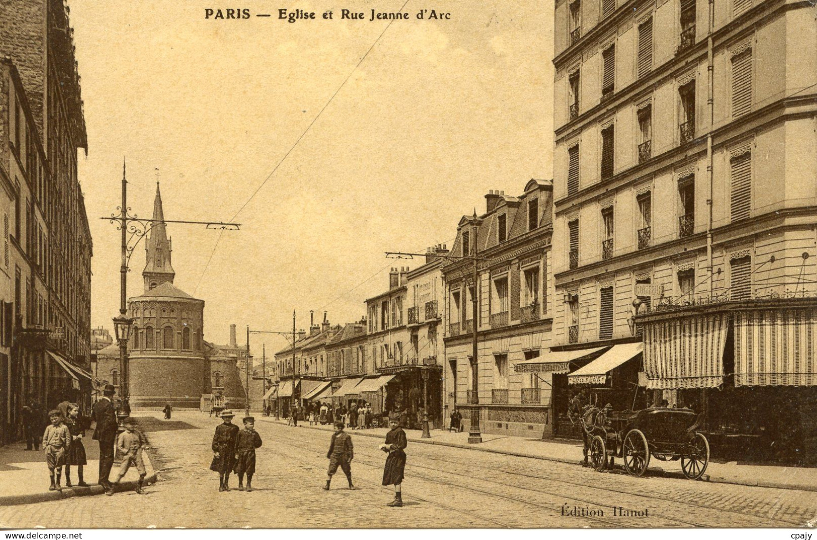 0295 - Eglise Et Rue Jeanne D'Arc - Arrondissement: 13