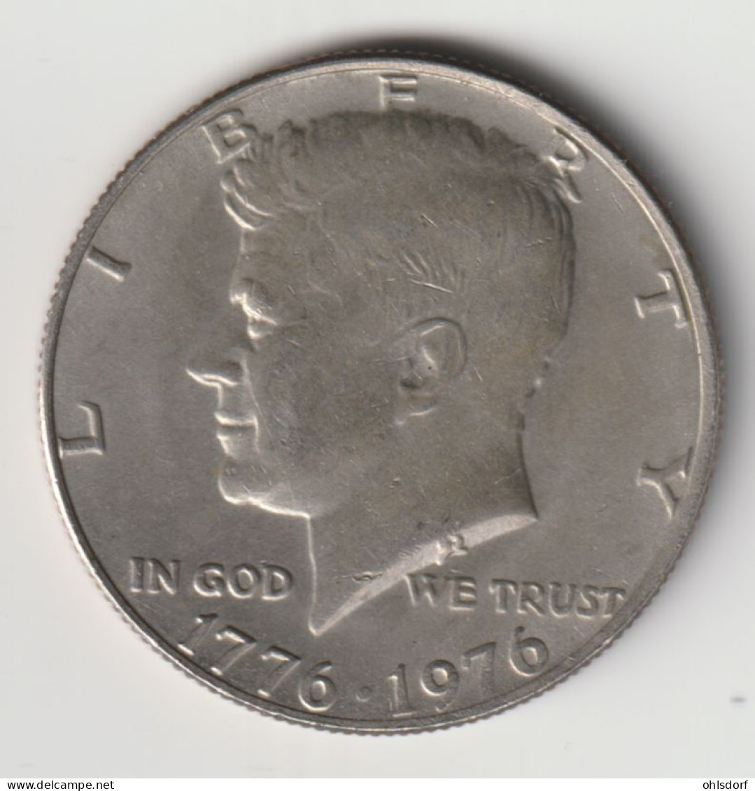 U.S.A. 1976: Half Dollar, KM 205 - 1964-…: Kennedy