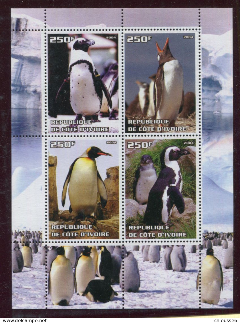 (cl 29B - P. 33) ** Feuillet - Pingouins, Manchots - Pinguine