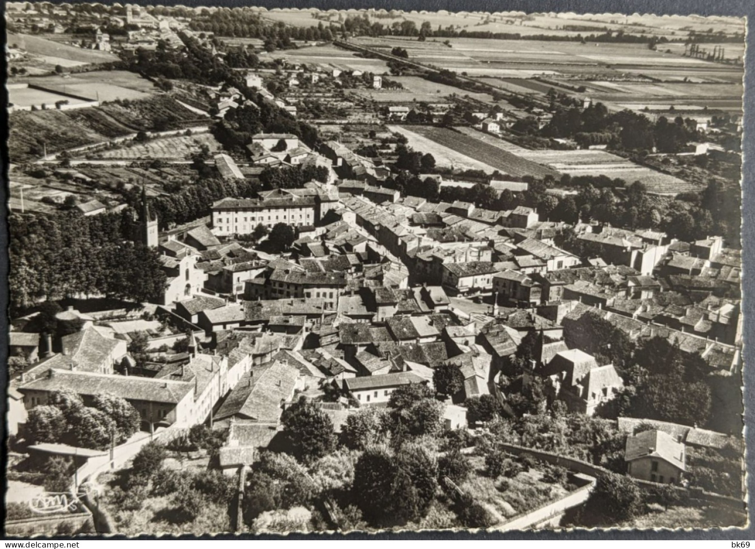 Montluel Vue Aérienne Panoramique - Montluel