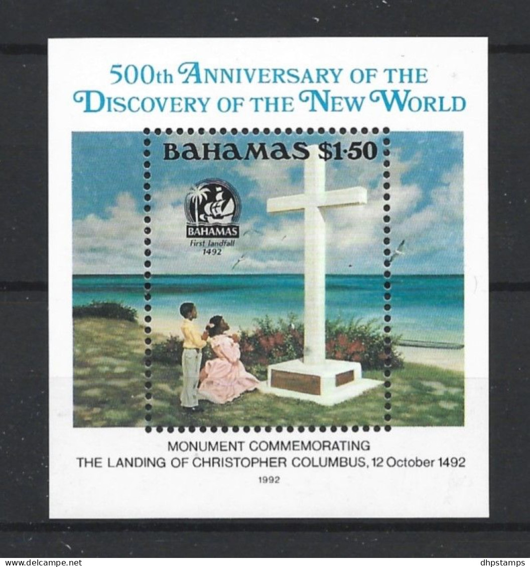 Bahamas 1992 Discovery Of The New World Y.T. BF 64  ** - Bahamas (1973-...)