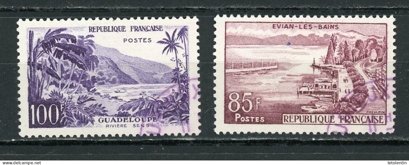 FRANCE -  PAYSAGES - N° Yvert 1193+1194** - Used Stamps