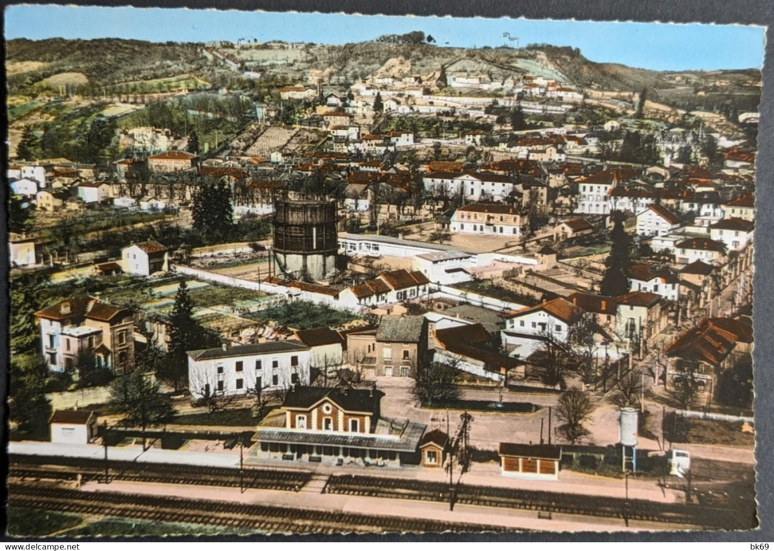 Montluel Vue Générale Aérienne - La Gare - Montluel