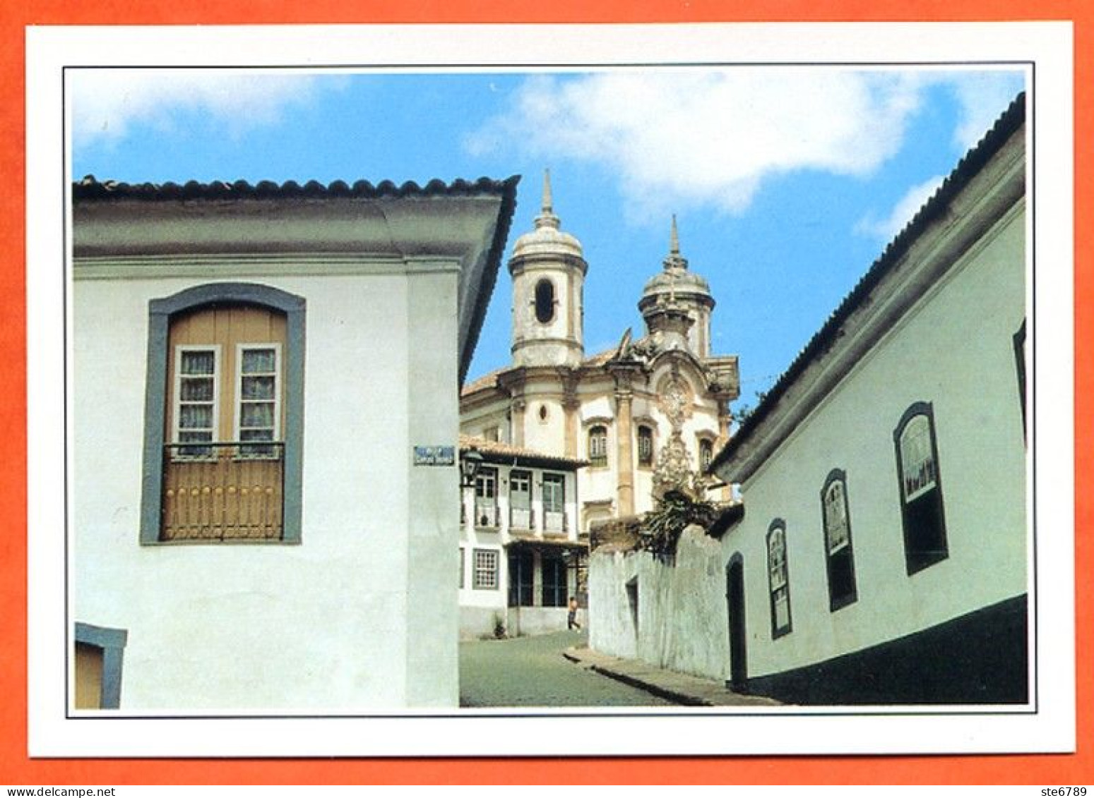 BRESIL Ouro Preto Eglise Saint François D'Assise - Geografia