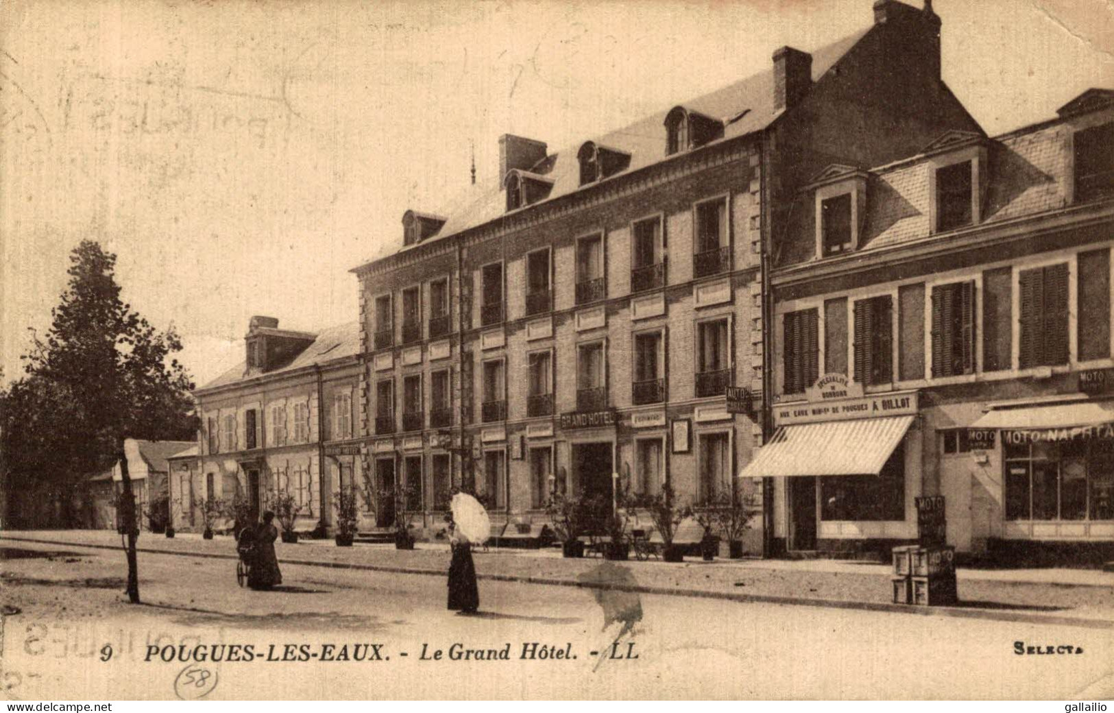 POUGUES LES EAUX LE GRAND HOTEL - Pougues Les Eaux