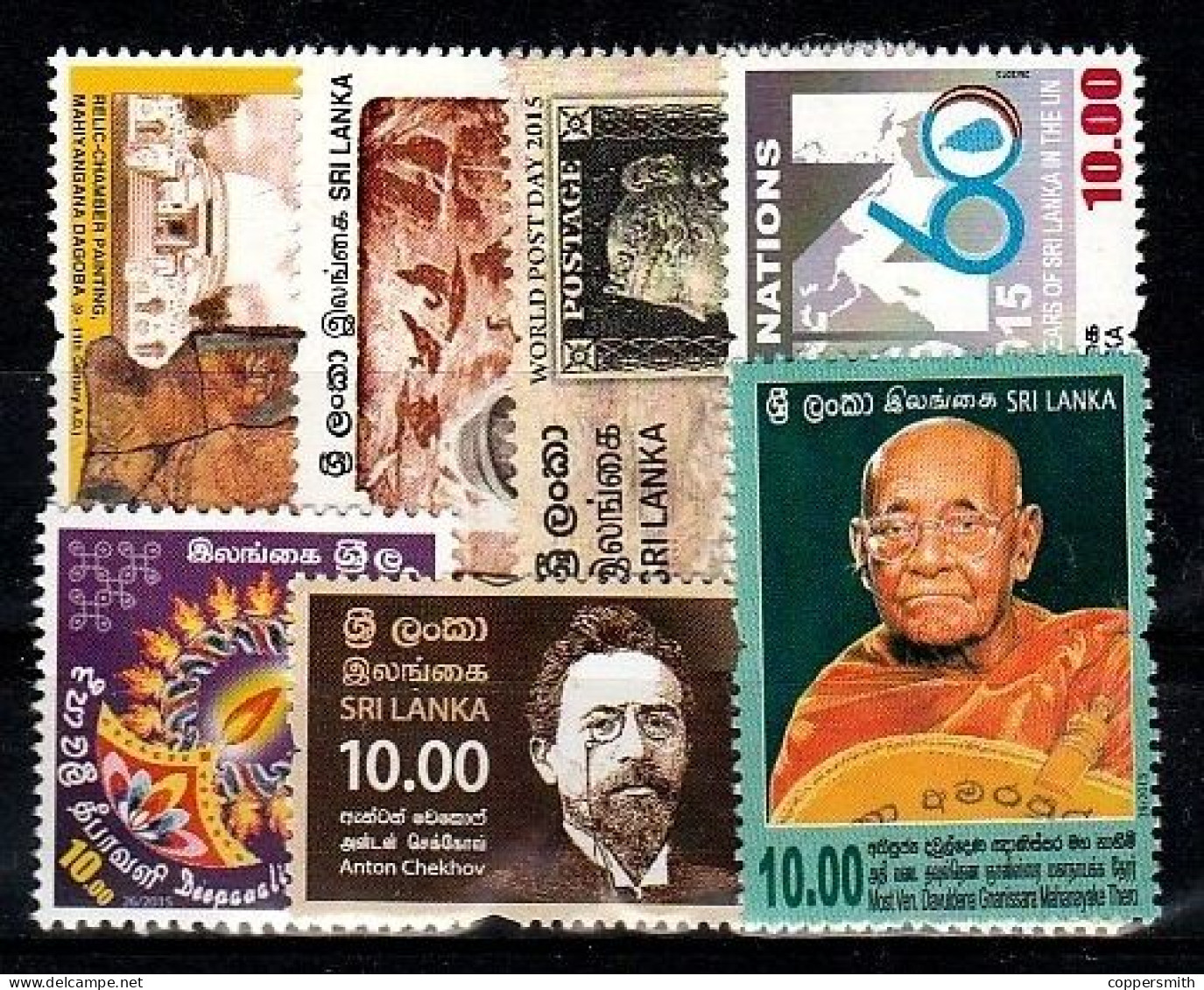 (1052-1072) Sri Lanka  Los 2015-2 ** / Mnh  Michel Ex 2033-2058 - Sri Lanka (Ceylon) (1948-...)