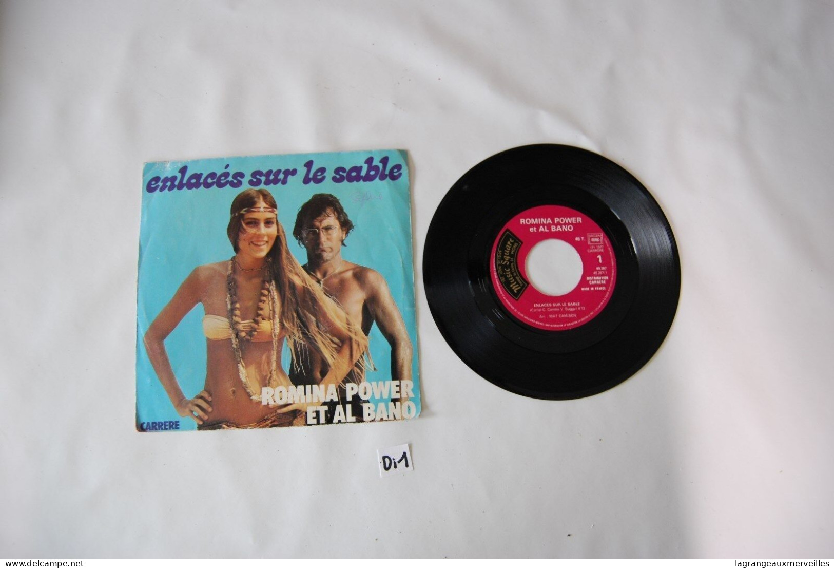 Di1- Vinyl 45 T - ROMINA POWER ET AL BANO - Enlacés Sur Le Sable - Andere - Franstalig