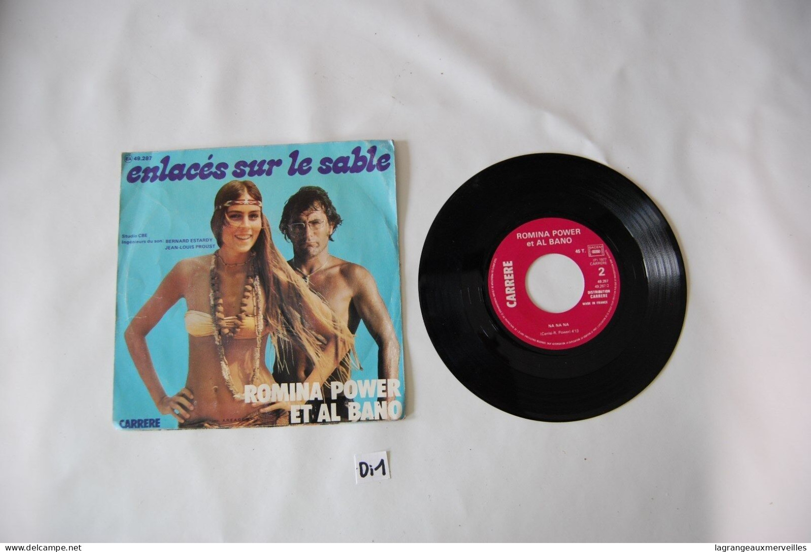 Di1- Vinyl 45 T - ROMINA POWER ET AL BANO - Enlacés Sur Le Sable - Sonstige - Franz. Chansons