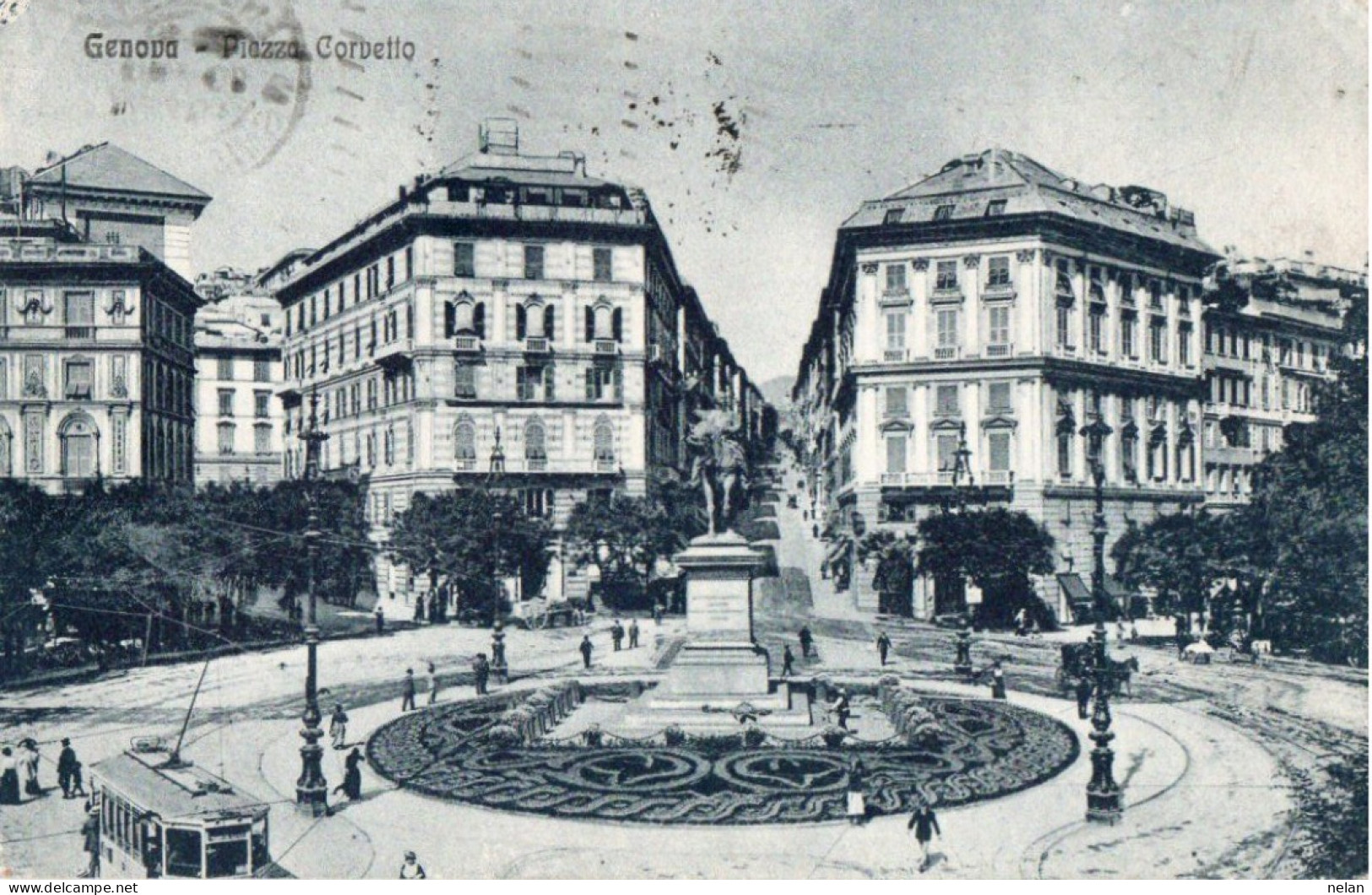 GENOVA - PIAZZA CORVETTO - F.P. - Genova (Genoa)