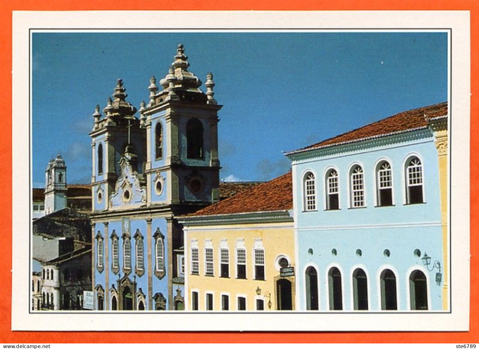 BRESIL Salvador De Bahia Eglise  N.S Do Rosario Dos Pretos - Géographie