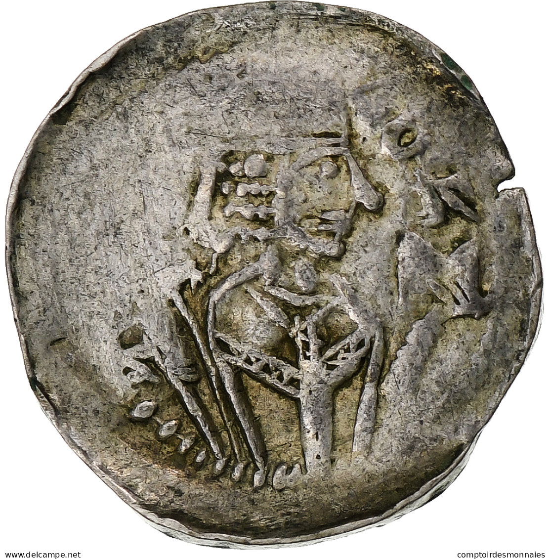 Archevêché De Trèves, Arnold II D'Isembourg, Denier, 1242-1259, Trèves, Argent - Monedas Pequeñas & Otras Subdivisiones