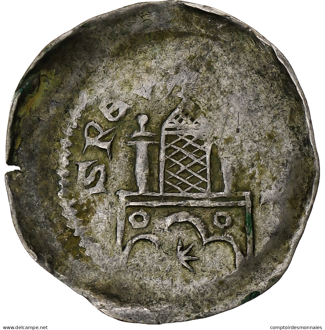 Archevêché De Trèves, Arnold II D'Isembourg, Denier, 1242-1259, Trèves, Argent - Kleine Munten & Andere Onderverdelingen