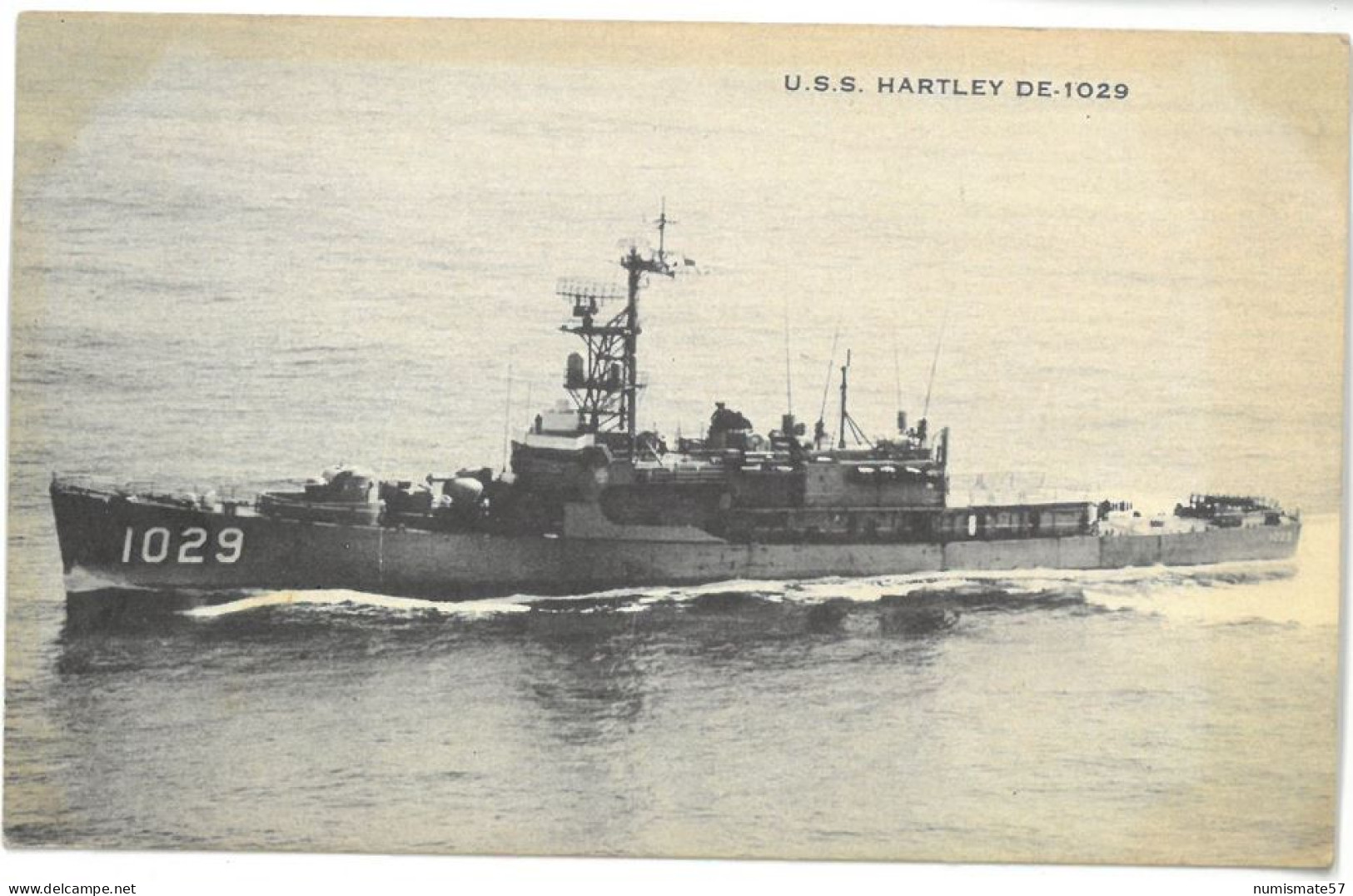 CPA USS HARTLEY DE-1029 - ( US Navy ) - Guerra