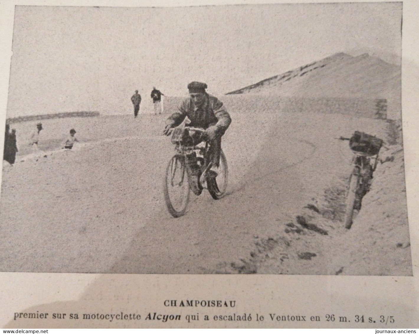 1906 COURSES AUTOMOBILES DU MONT VENTOUX ET DE SALON - MOTOBLOC - ALCYON - COTTEREAU - MIEUSSET - LA VIE ILLUSTRÉE - 1900 - 1949