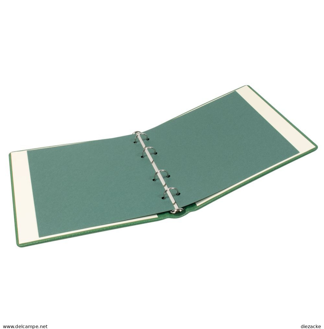 Lindner Ringbinder Grün Karat Leder 1106L-G Neu - Matériel