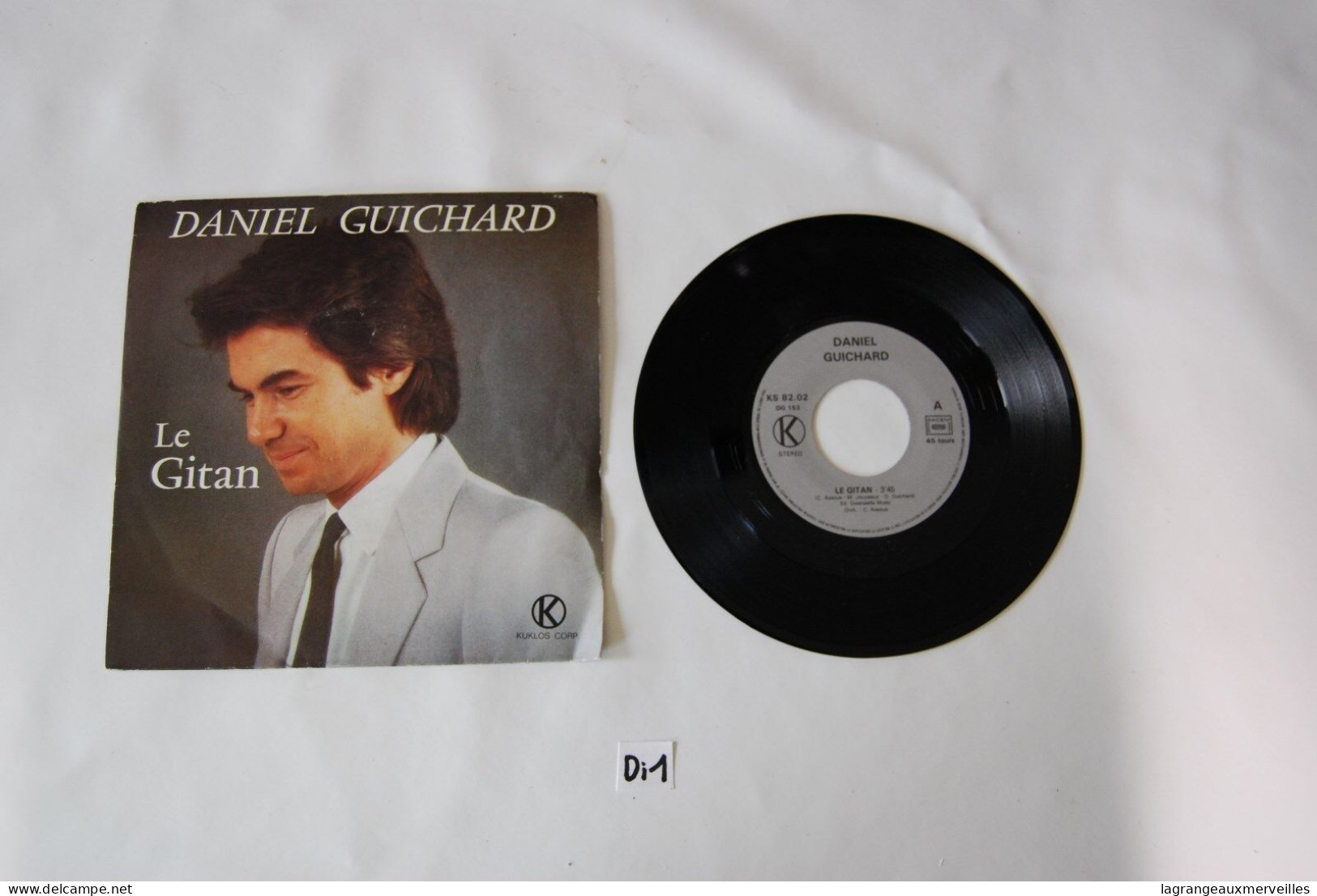 Di1- Vinyl 45 T - DANIEL GUICHARD - LE GITAN - Otros - Canción Francesa