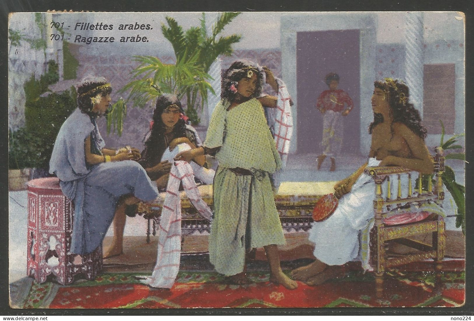 Carte P De 1921 ( Fillettes Arabes ) - Children And Family Groups