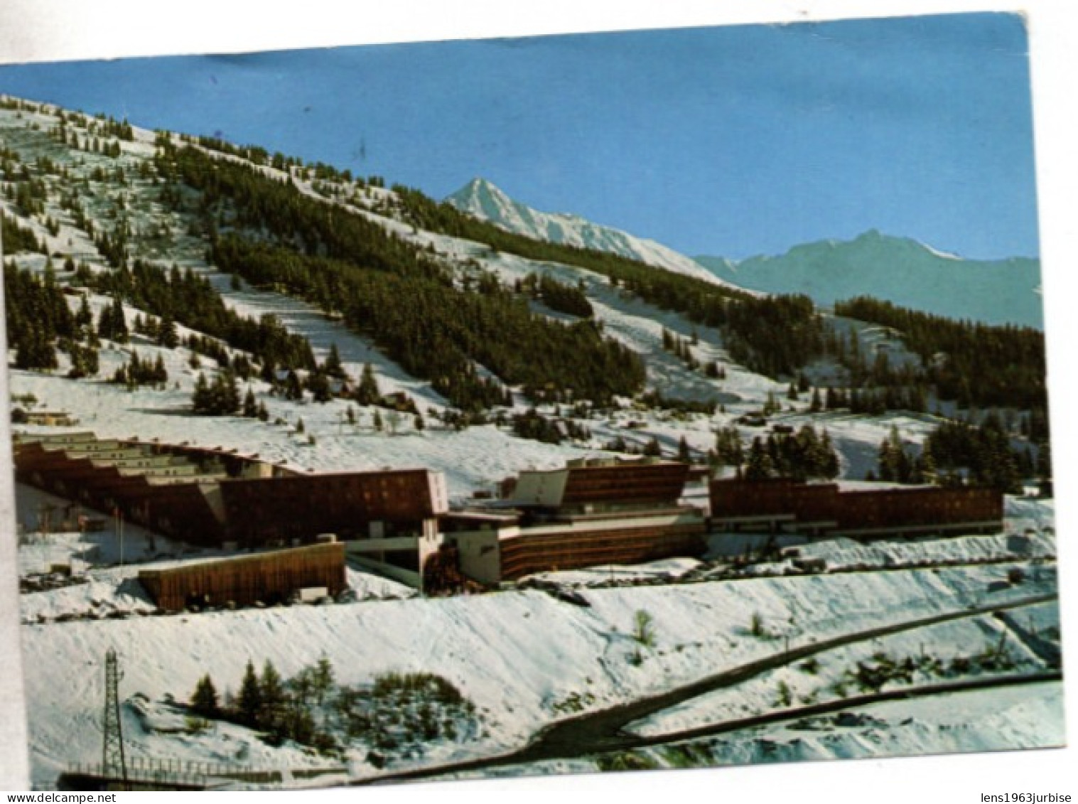 Arc 1600 , Savoie , Et L'aiguille Grive Massif De Bellecôte ( 1977 ) - Bourg Saint Maurice