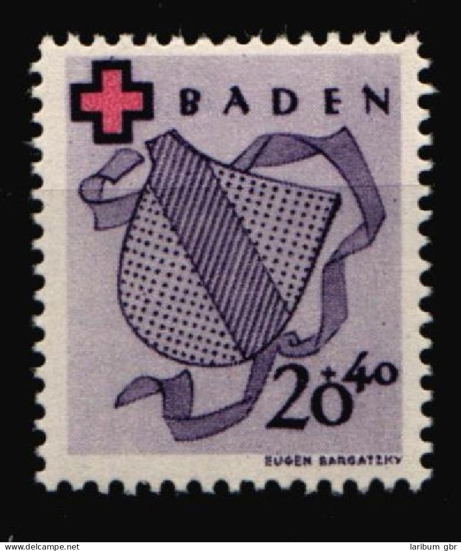 Fr. Zone Baden 43A Postfrisch #HZ020 - Baden