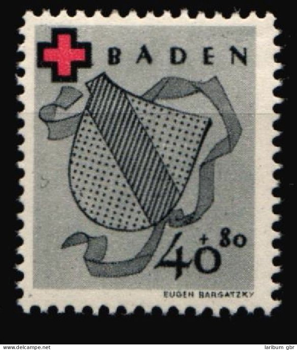 Fr. Zone Baden 45A Postfrisch #HZ021 - Baden